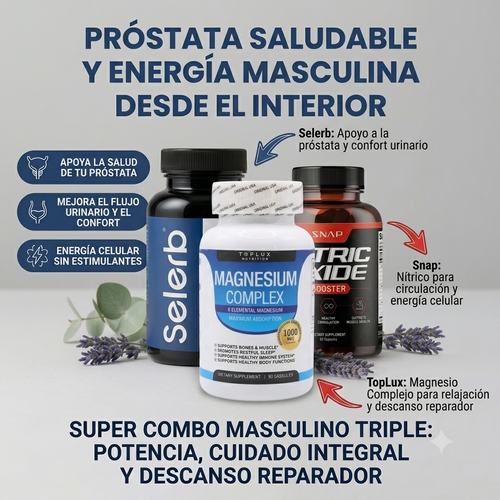 COMBO NITRIC SELERB MAGNESIO