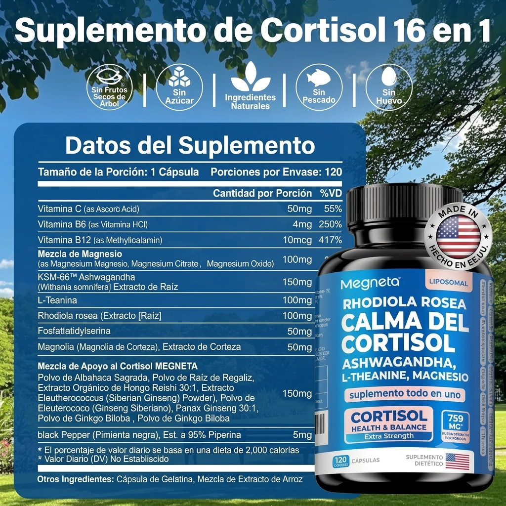 COMBO CALMA (CORTISOL + MELENA)