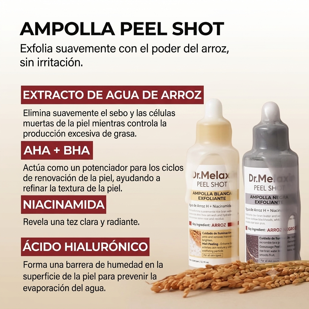 Combo Dr. Melaxin Peel Shot